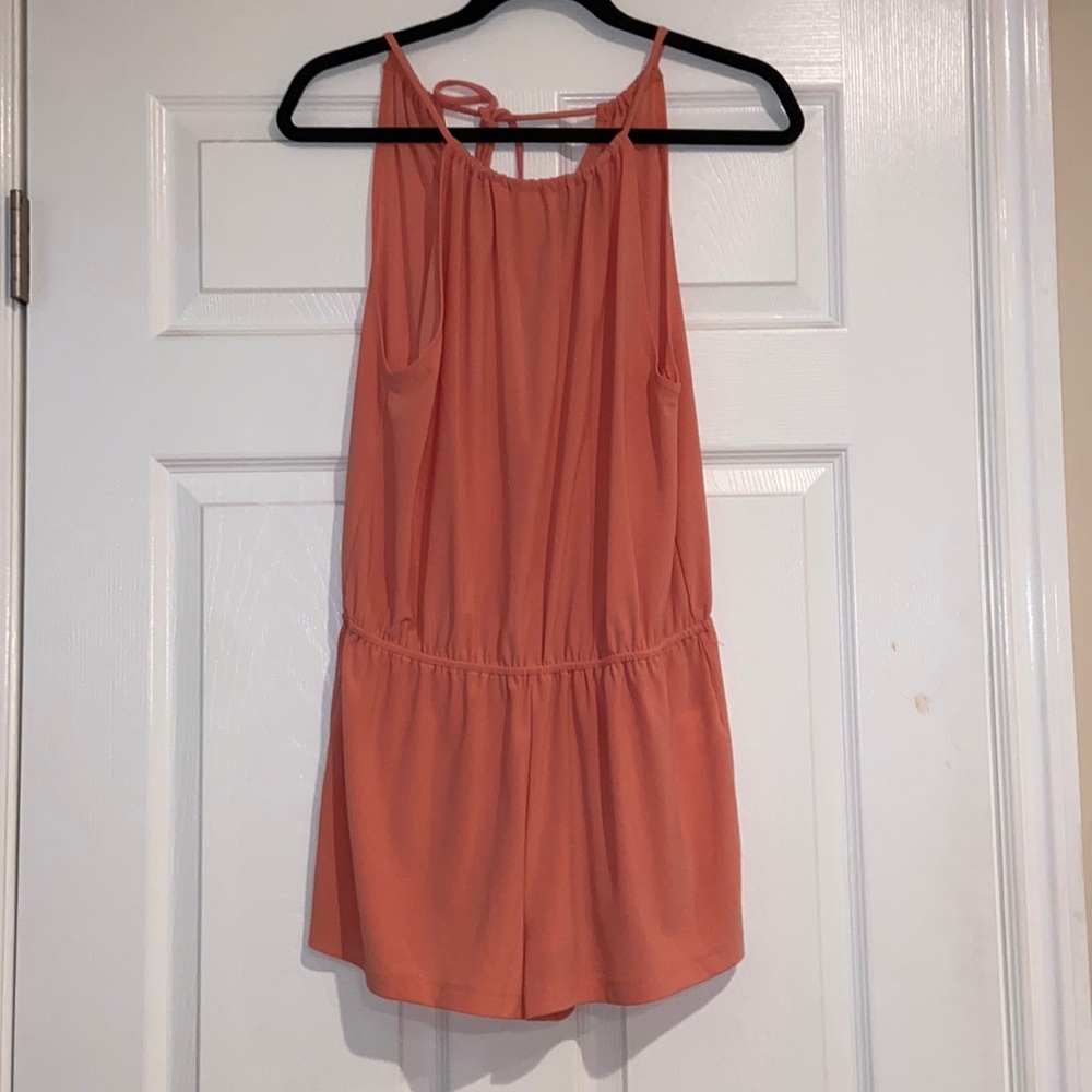 Shorts Romper with tie back